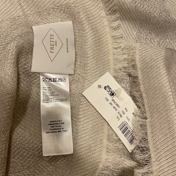 Frette NWT Diamond Tatoo Throw - Picture 4 of 9